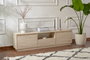 Nordure Vanguard - Soporte de TV Travertino